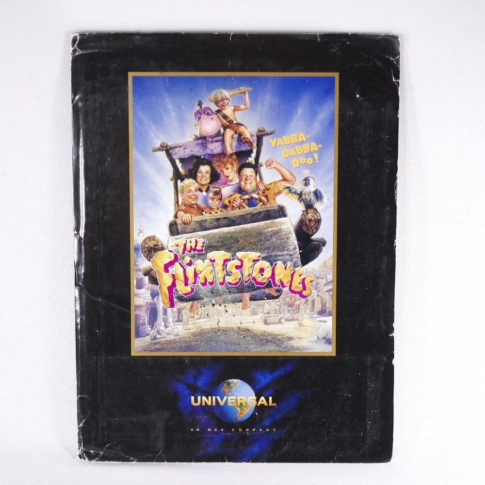 1994 The Flintstones Movie press kit + 11 photo sheets (8x10) + production